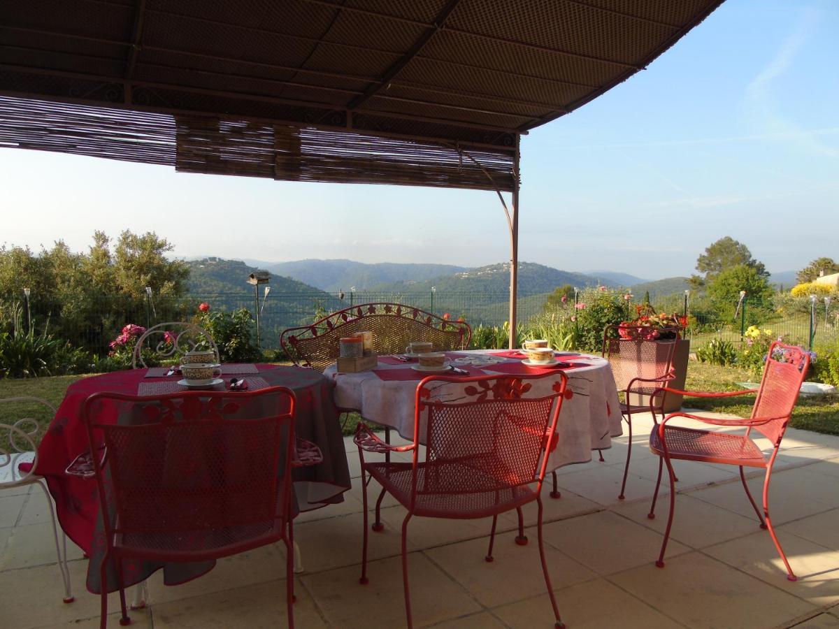 Bed and Breakfast Mas Des Citronniers Le Tignet Exterior foto